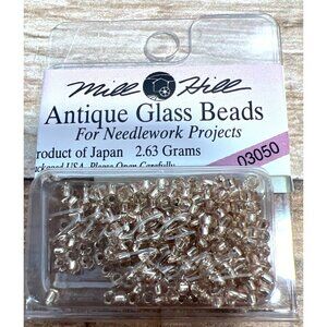 Mill Hill Antique Glass Beads 03050 For Needlework Projects 2.63 Grams Made In J